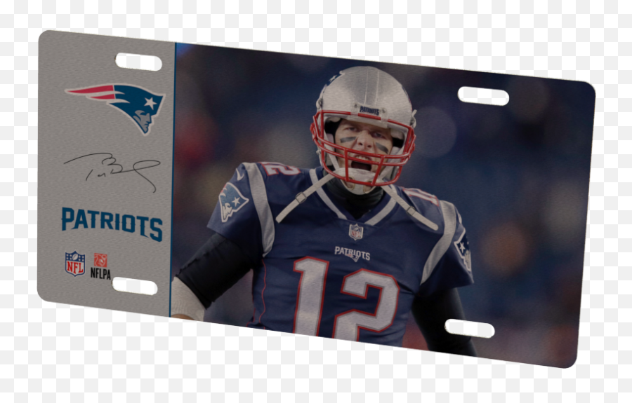Download New England Patriots Tom Brady Metal Photo - New New England Patriots Png,Tom Brady Png