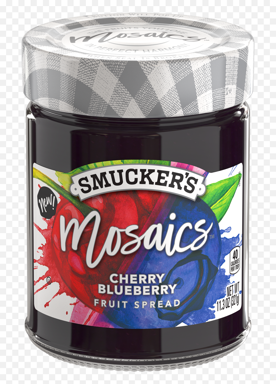 Cherry Blueberry Fruit Spread Smuckeru0027s - Smuckers Png,Blueberry Png