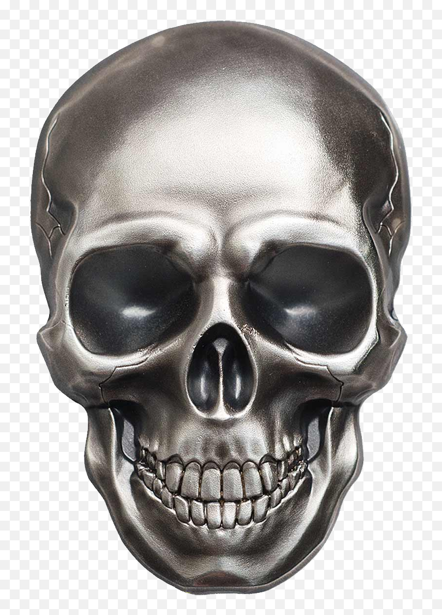 Skulls - Silver Skull Png,Pirate Skull Png