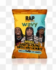Rap Snacks Migos Bar - Bar B Quin With My Honey Png,Migos Png