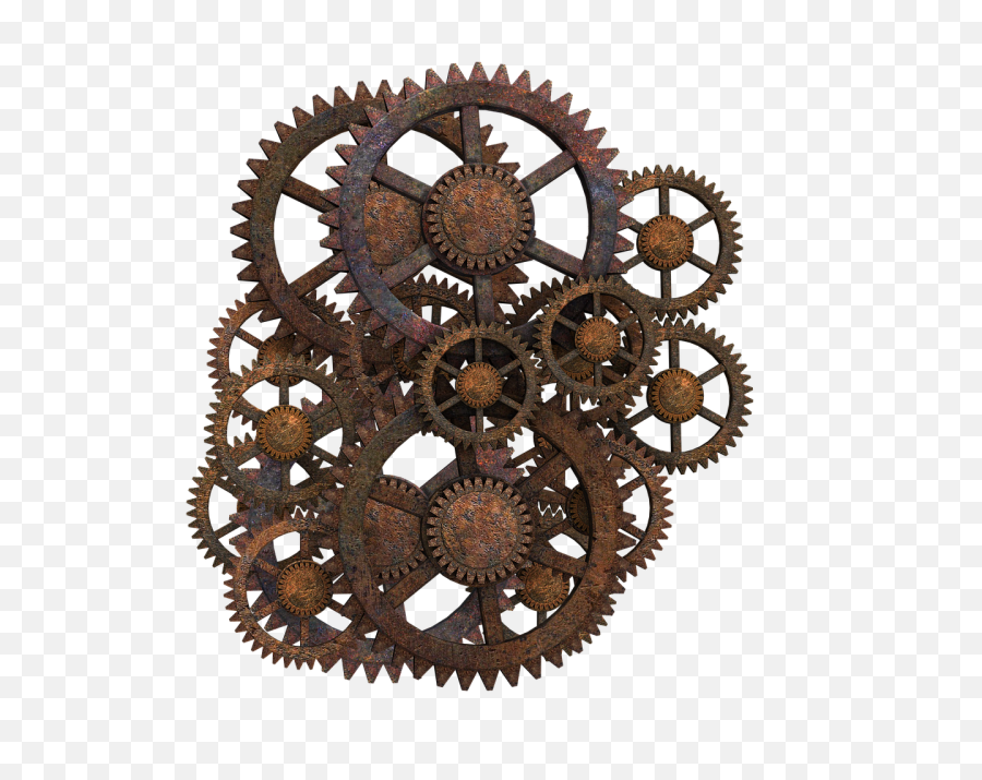 Download Steampunk Gear Png Clipart - Steampunk Gears Png,Gear Transparent