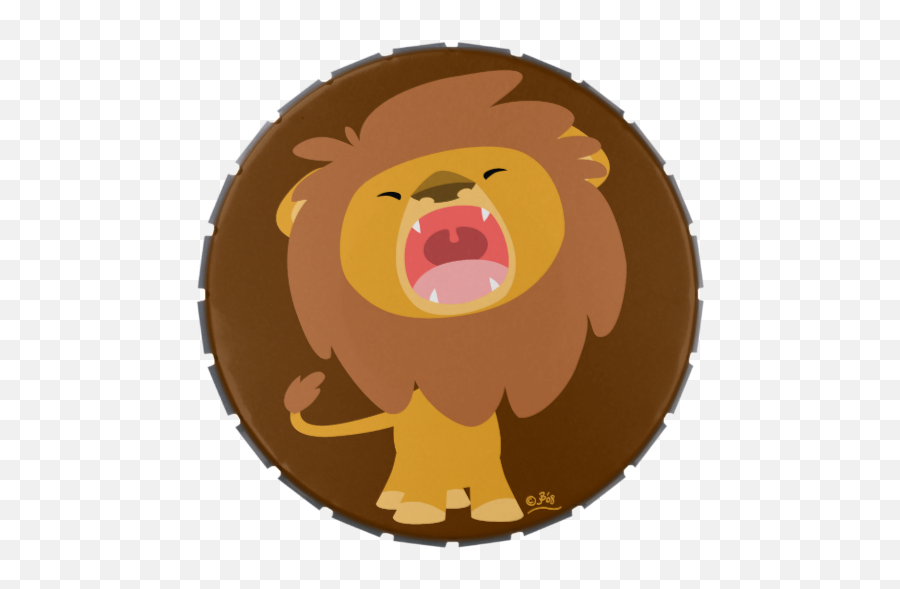 Lions Clipart Roaring Picture - Transparent Baby Bib Png,Lion Roar Png