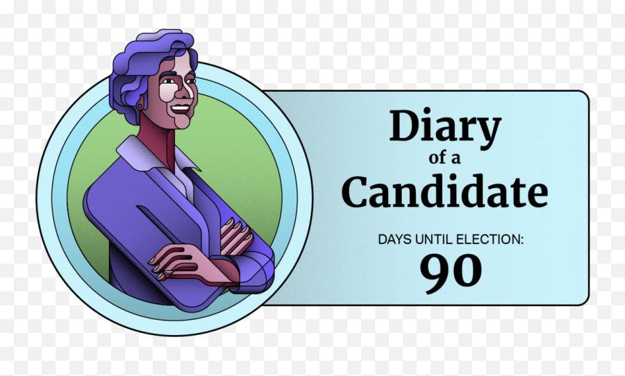 Diary Of A Candidate Vol7 U201cgetting Ready For Phone Banking - Cartoon Png,Person Looking Png