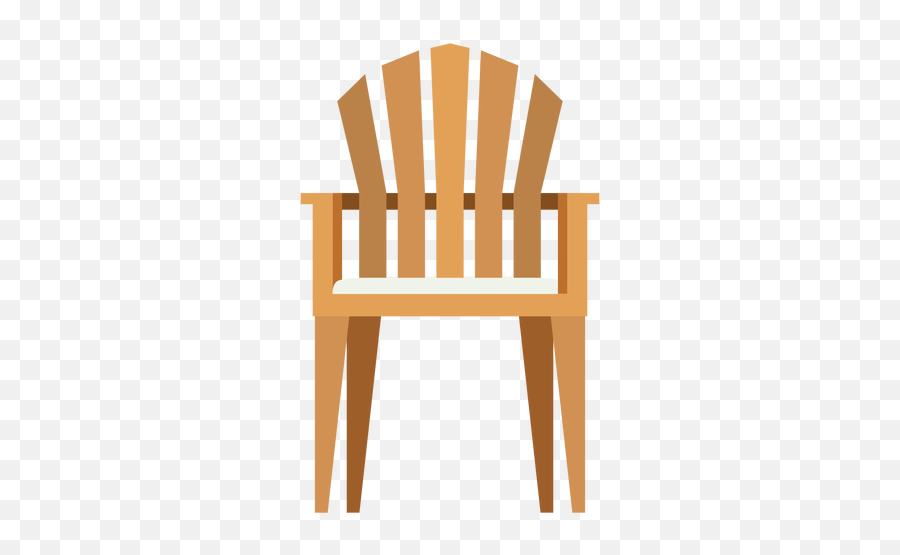 Upright Adirondack Chair Icon - Transparent Png U0026 Svg Vector Vector Wooden Chair Png,Wooden Chair Png