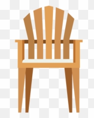 Upright Adirondack Chair Icon - Transparent Png U0026 Svg Vector Vector Wooden Chair Png,Wooden Chair Png