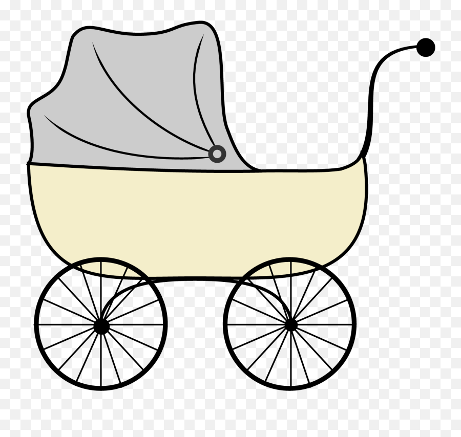 Cinderella Carriage - Baby Stroller Clipart Png Transparent Baby Carriage Clip Art,Cinderella Carriage Png