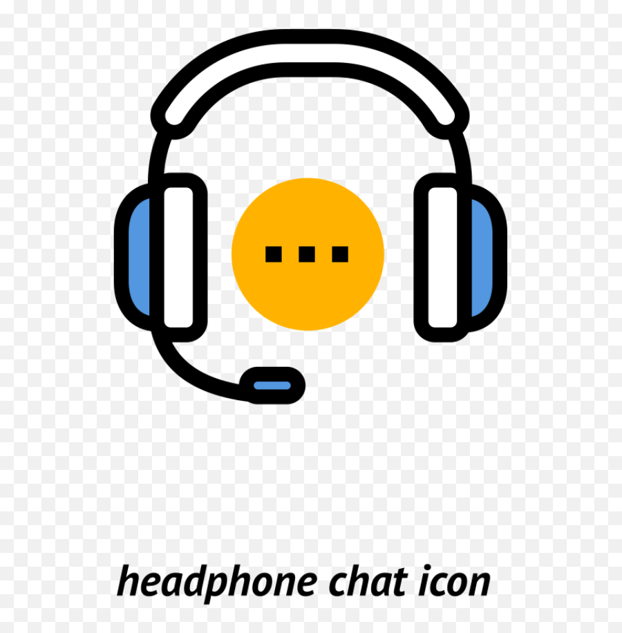 Headphone Chat Icon - Animation Samples Business Png,Chat Icon Png