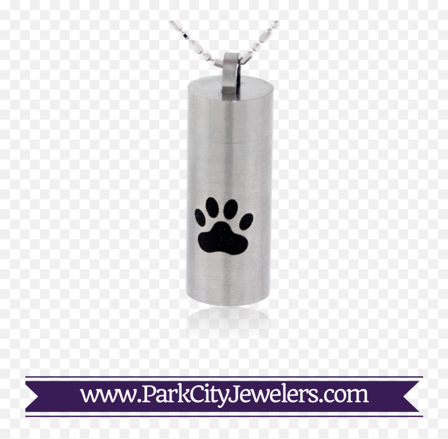 Puppy Paw Print Urn - Wedding Bands Engraved With Horses Png,Paw Print Transparent