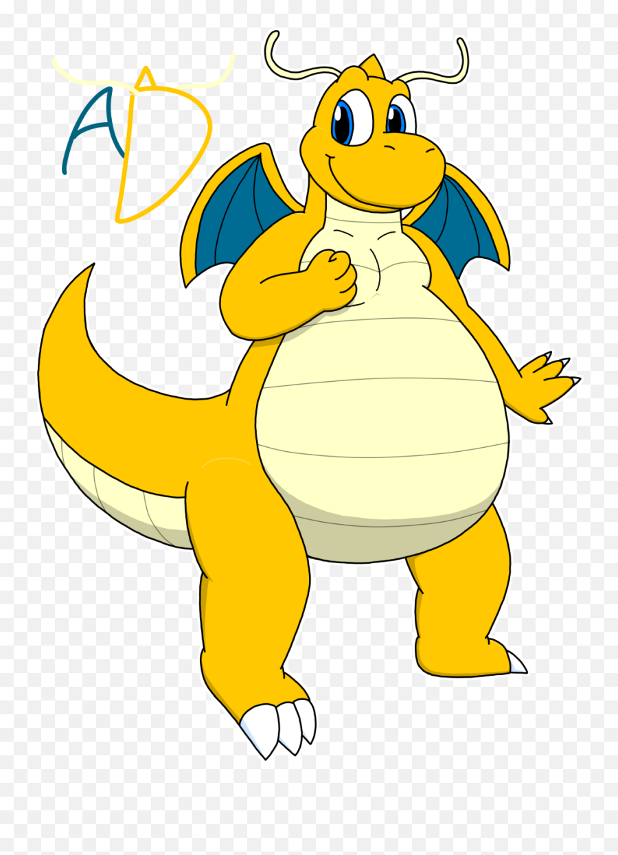 Riley - The Cheerful Friendly Dragonite U2014 Weasyl Happy Png,Dragonite Transparent