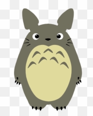 Download Transparent Totoro Background - Ugly Png,Totoro Transparent
