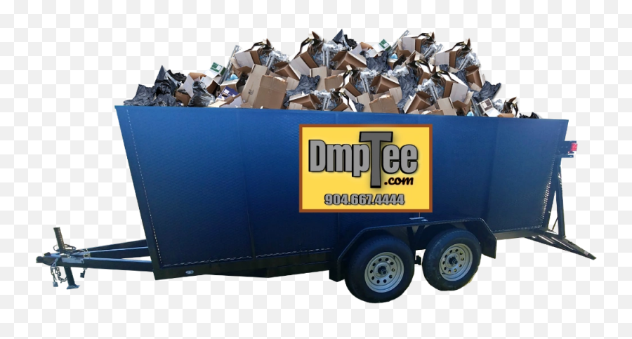 Pronto Debris U0026 Dumpster - Dumpster Trailer With Trash Clipart Png,Dumpster Transparent