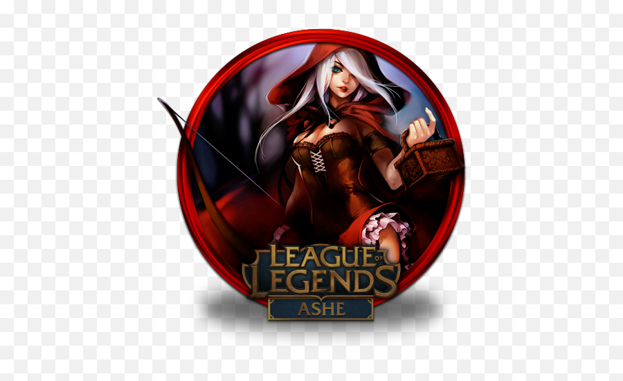 Red Ashe Free Icon Of League Legends Gold Border Icons - Wallpaper Png,Draven Draven Icon