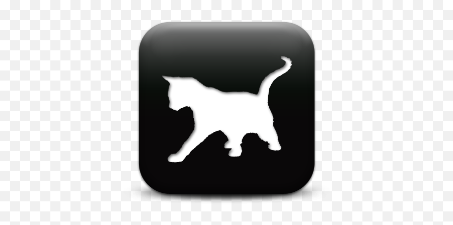 Svg Black Cat Free Png Transparent - Icon,Cat Icon Set
