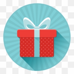 Birthday Box Christmas Gift Present - Icon png