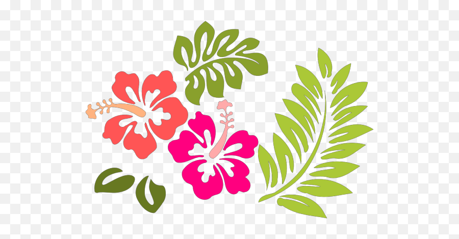 Coral Hibiscus Png Svg Clip Art For Web - Download Clip Art Floral,Coral Icon