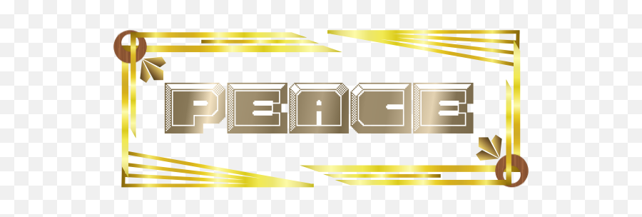 Art Deco Peace Free Svg - Clip Art Png,Art Deco Png