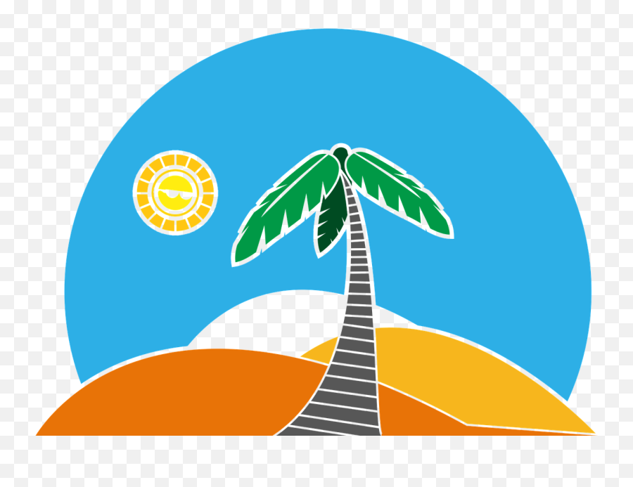 Palmpalm Treebeachdesertsun - Free Image From Needpixcom Playa Png Vector,Palm Tree Logo