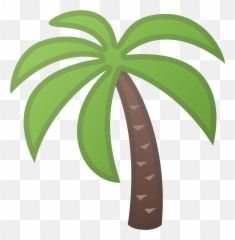 Palm Tree Emoji Png 5 Image - Palm Tree Icon Png,Palm Tree Logo Png