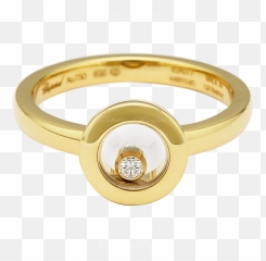 Chopard Happy Diamonds Icons Yellow Gold Ring 82a017 - 0111 Buy png
