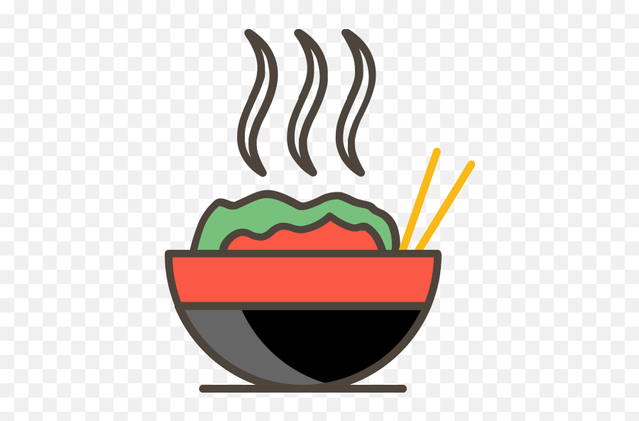 Asian Food Bowl Chopsticks Free Icon - Mixing Bowl Png,Asian Food Icon