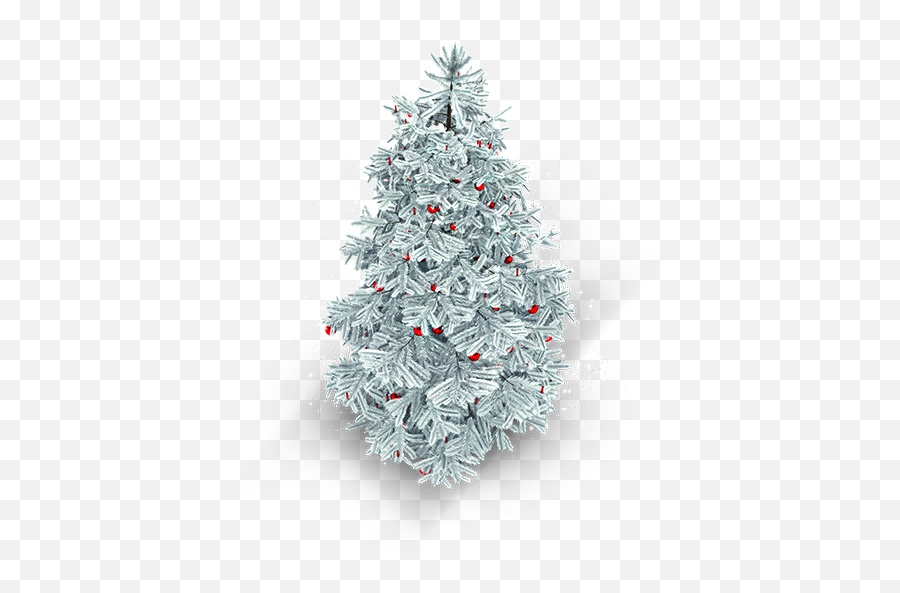 Snowy Xmas Tree Icon - Christmas Tree Png,Snowy Trees Png