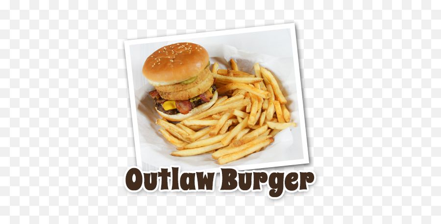 Outlaw - Burger Clear Springs Restaurant Outlaw Burger Clear Springs Png,Burger Transparent