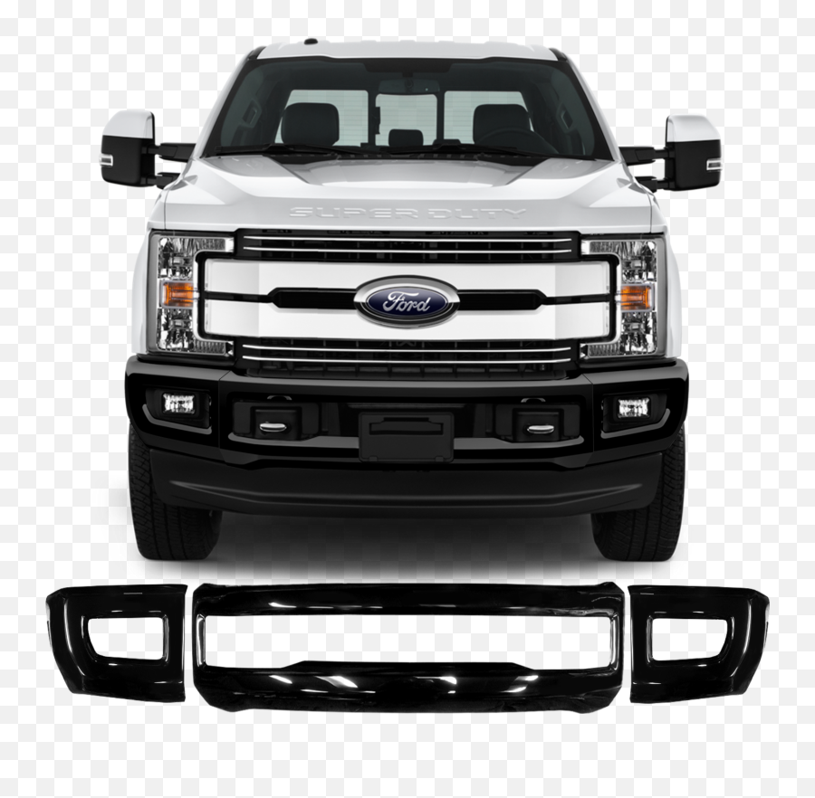 Ford F250 U0026 F350 Front Bumpershellz - Truck Bumper Covers 2021 F250 Bumpershellz Png,Icon 4.5 Lift F250