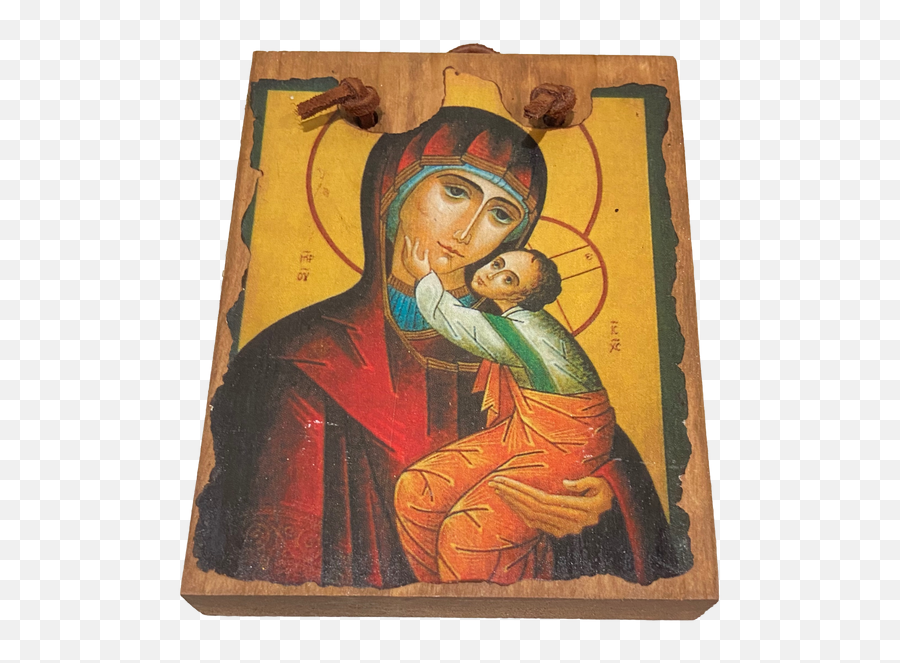 Devotionals U2013 Tagged Retablo Ysleta Mission Gift Shop - Religious Item Png,Byzantine Icon Of Mary