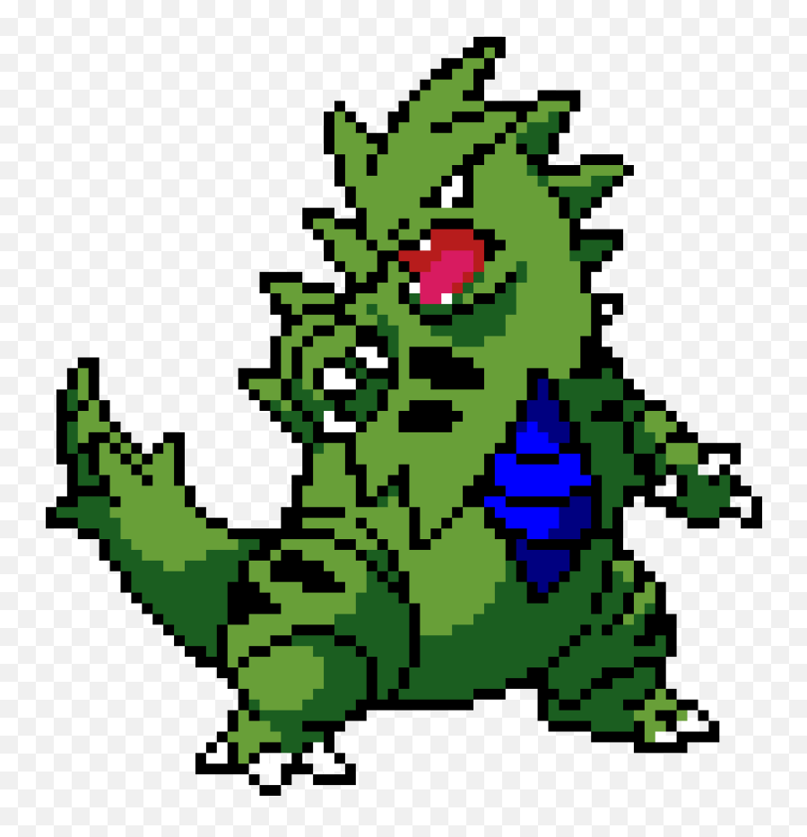 Pixilart - Pixel Art Pokemon Tyranitar Png,Tyranitar Png