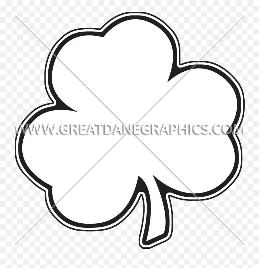 3 Leaf Clover Production Ready Artwork For T - Shirt Printing Clip Art Png,4 Leaf Clover Icon