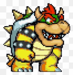 Bowser Pixel Png Image - Super Mario Bowser Pixel Png,Bowser Png