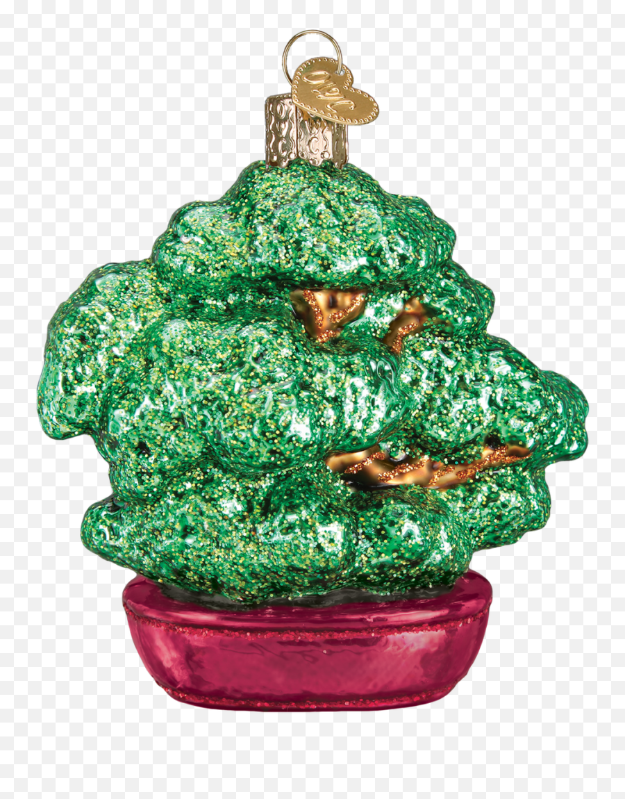 Bonsai Tree Glass Ornament - Bonsai Png,Bonsai Tree Png
