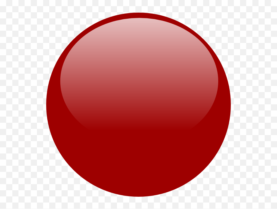 Glossy Dark Red Icon Button Clip Art - Vector Red Dot Png,Icon C??i