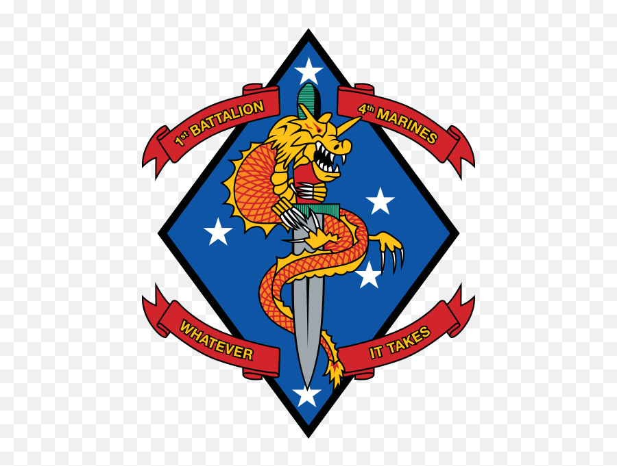 1st Battalion 4th Marine Regiment Usmc Logo Download - 1st Battalion 4th Marines Png,Whatever Icon