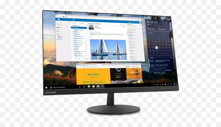 Lenovo L27q - 30 27 Inch Qhd Monitor Monitor Lenovo L27q 30 Png,Cable Eye Software. Icon Image