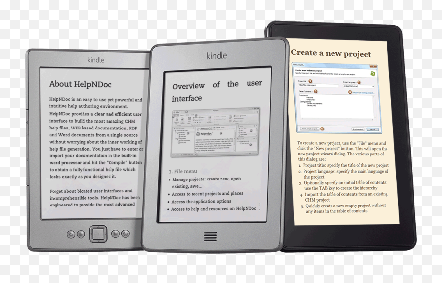 Helpndoc Help Authoring Tool - Create Help Files User Png,Kindle Store Icon