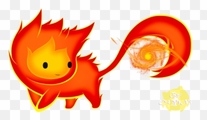 Adventure Time Coloring Pages - Fire Elemental png