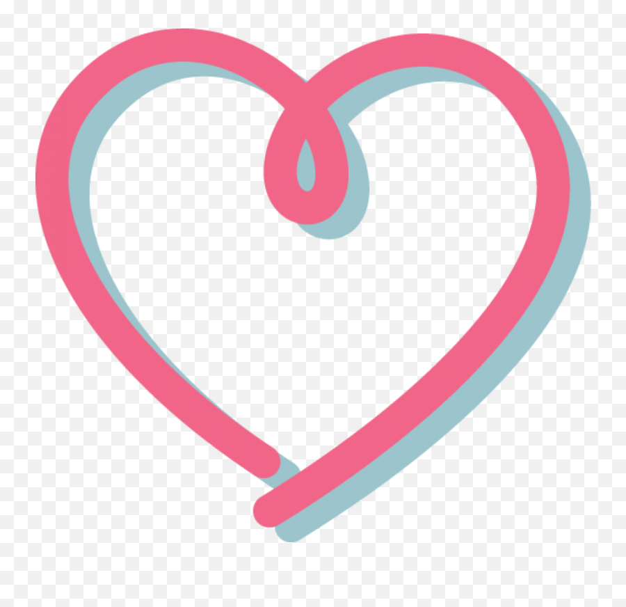 Heart Outline Pink Png Image - Purepng Free Transparent Heart Outline Pink,Heart Png Outline