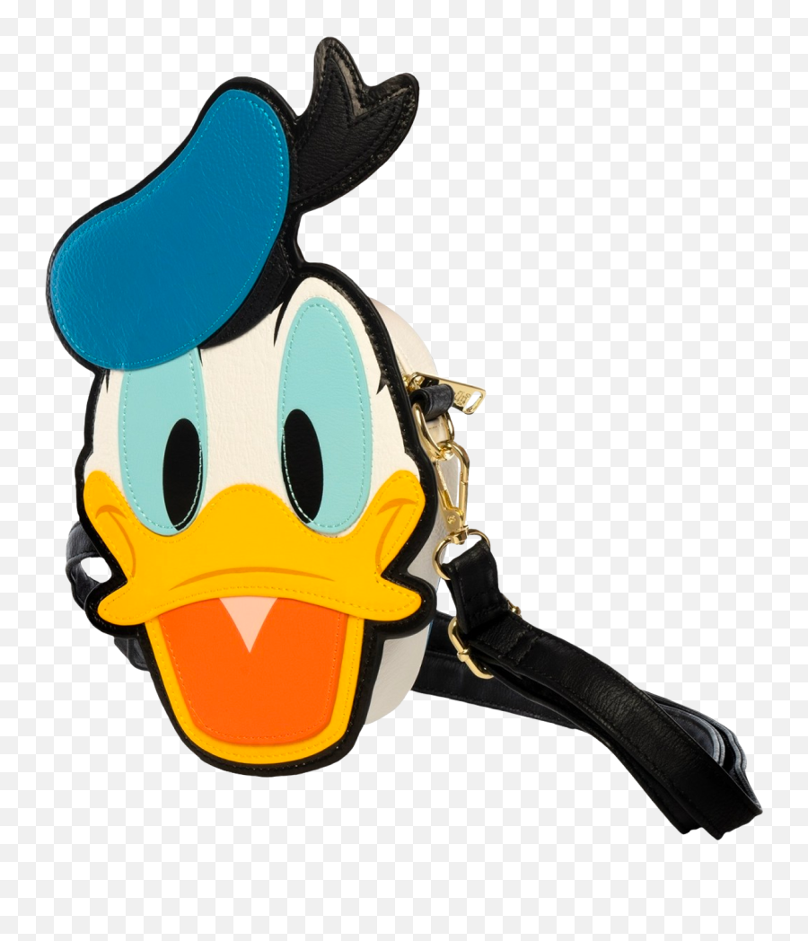 Disney - Donald Duck Diecut 10u201d Fauxleather Crossbody Bag Donald Duck Png,Donald Duck Transparent