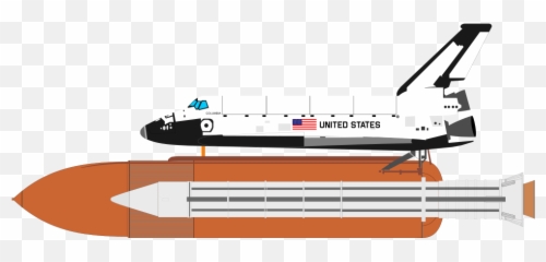 Space Shuttle - Vector Png Full Size PNG Ship