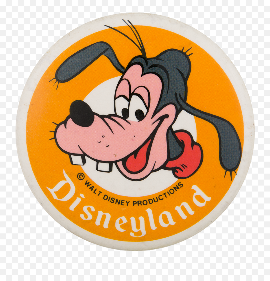 Disneyland Goofy Busy Beaver Button Museum - Goofy Button Png,Goofy Transparent Background
