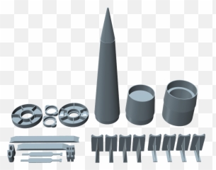 Pershing 1a Builders Kit - Eye Liner Png,Flying Bullet Png