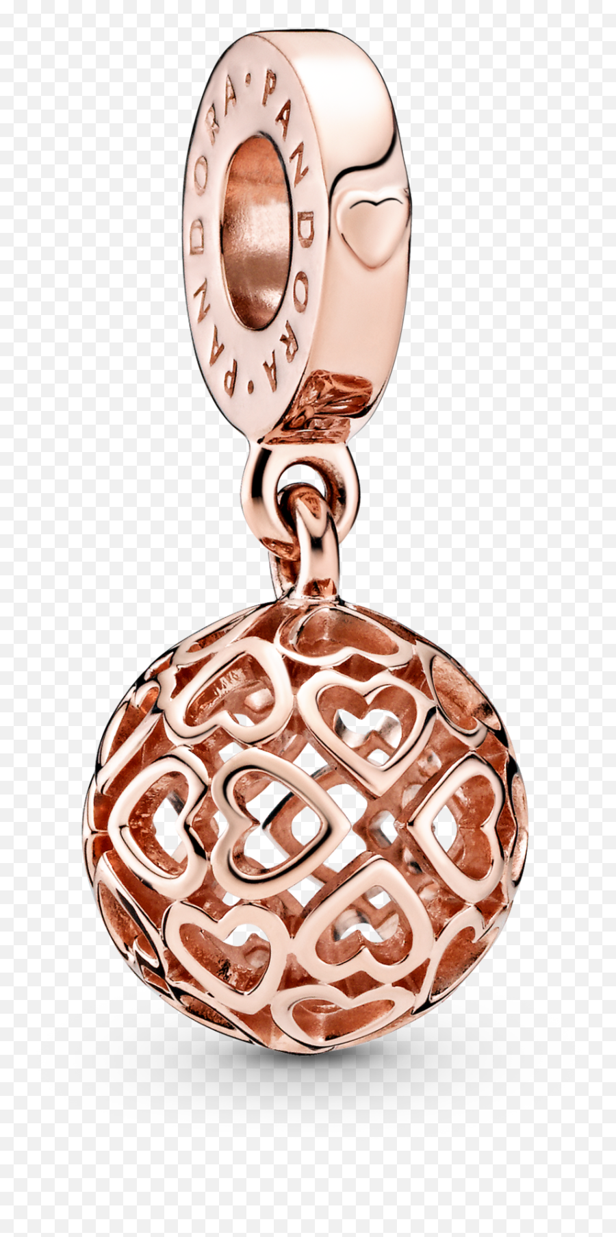 Openwork Heart Ball Dangle Charm Pandora Hk - 787255 Png,Master Ball Png