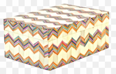 Inlaid Bone Chevron Box - png