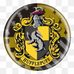 Harry Potter Hufflepuff Button - Hufflepuff Crest Png,Hufflepuff Png