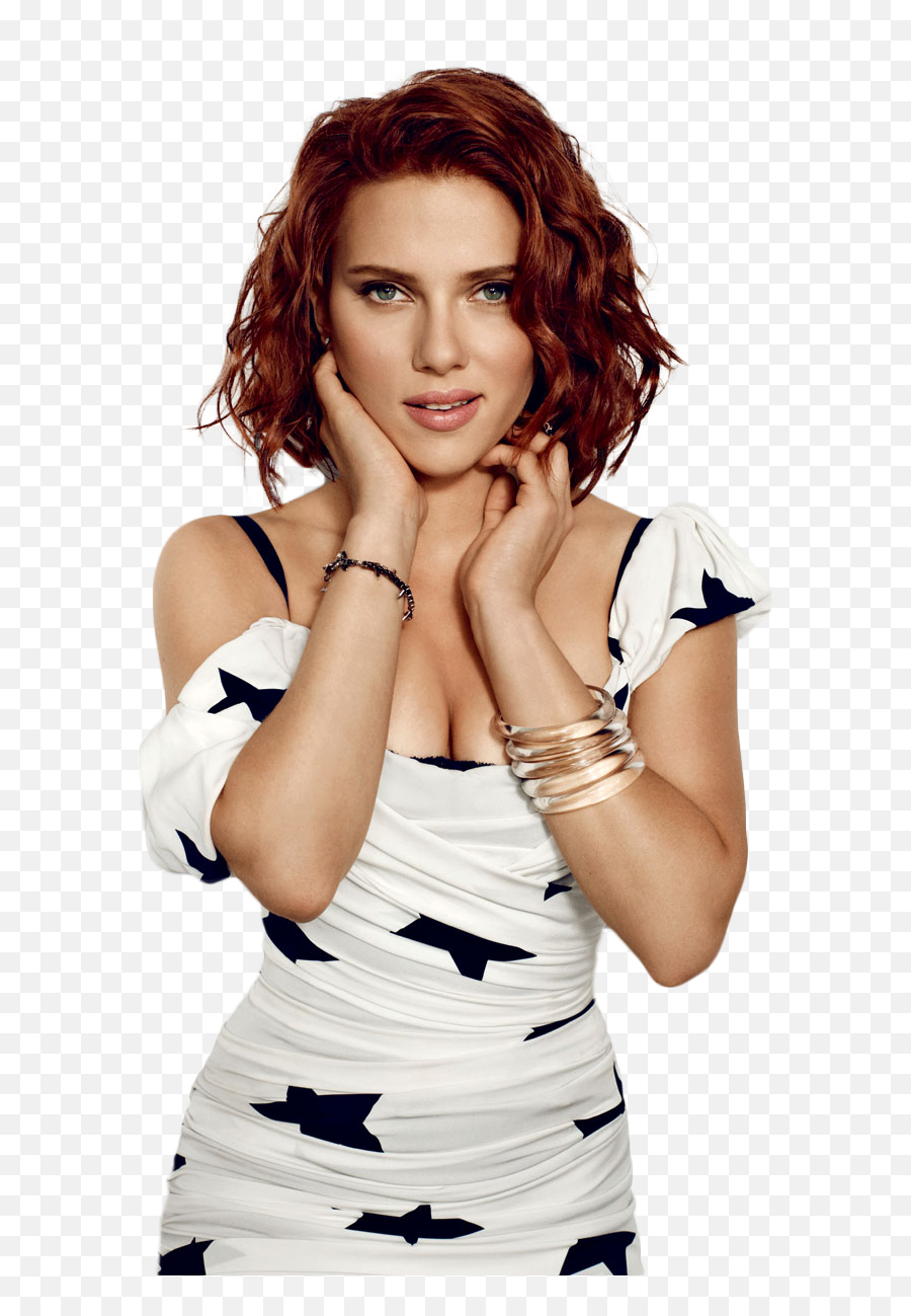 Download Scarlett Johansson Face Png - Scarlett Johansson Red Hairstyles,Face Png