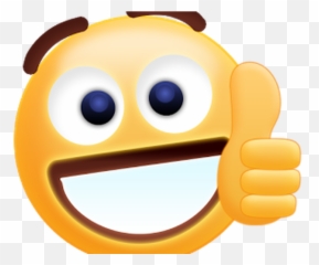 Free Thumbs Up Emoji Sticker Android - Gif Png