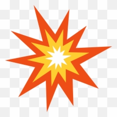 Emoticon Clip Art - Explosion Emoji Png