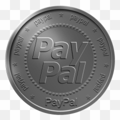 Silver Paypal Logo - LogoDix Coin png