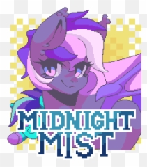 2109037 - Artiststockingshot56 Badge Oc Ocmidnight Mist Cartoon Png,Purple Mist Png